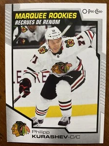 20-21 UD Series 2 Hockey Opee Chee Marquee Rookies 620 Philipp Kurashev - Picture 1 of 2