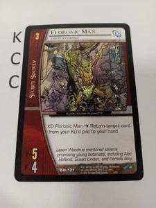VS. System TCG DC Floronic Man Jason Woodrue DJL-121 - Picture 1 of 2