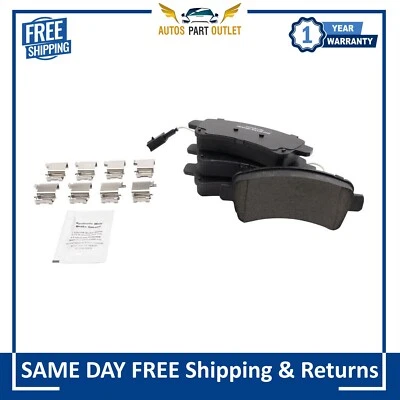 Nuevo juego de pastillas de freno de disco cerámicas traseras para Ram ProMaster 1500 3500 2014-2020 Foto 1 de 4