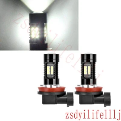 2x Para Scion tC 2011 2012 2013 Faro antiniebla delantero izquierdo derecho bombilla LED blanco Foto 1 de 3