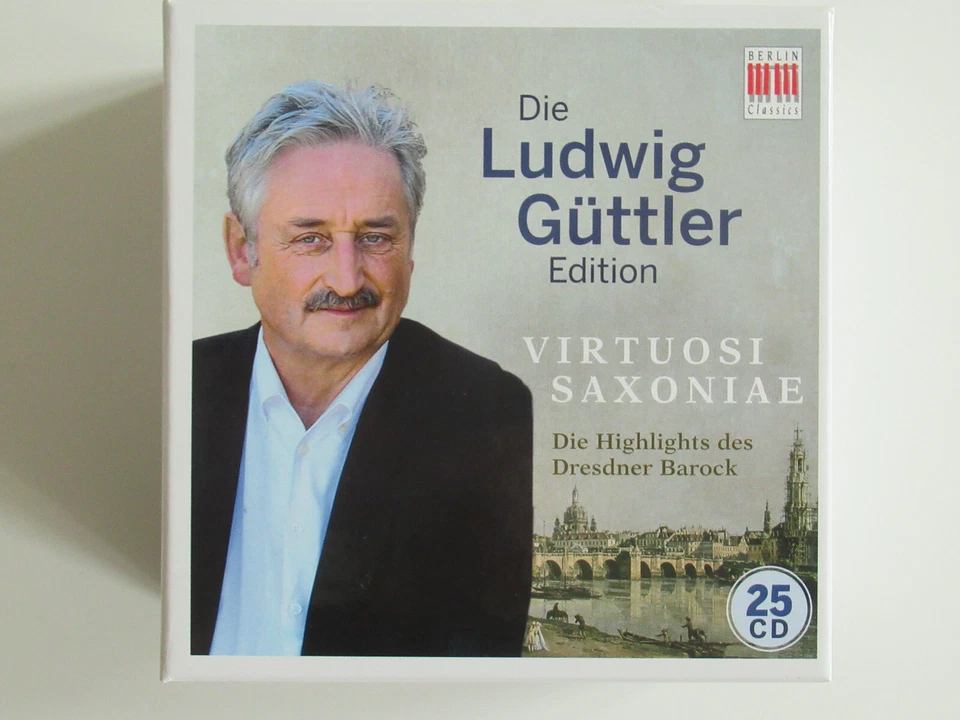 Die Ludwig Güttler Edition, Virtuosi Saxoniae , 25 CDs, neu, OVP - Bild 1 von 2