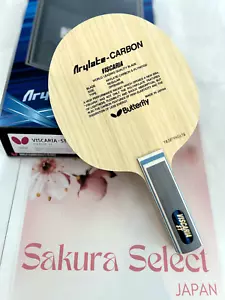 Butterfly Viscaria ST 30044 3.06oz Table Tennis Blade Paddle New - Picture 1 of 17