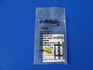 MARKLIN H0 - 7504 - TERMINAL FOR CENTER STUD CONTACTS - K TRACK / NEW - Picture 1 of 2