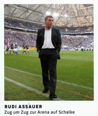 PANINI FUßBALL 11 FREUNDE - FUßBALL KLASSIKER Panini Sticker 11 Freunde Fußball Klassiker Nr. 98: Rudi Assauer FC Schalke 04