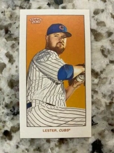 2020 TOPPS 206 SERIES 1 BASE CARD CHICAGO CUBS JON LESTER #30 - Picture 1 of 1