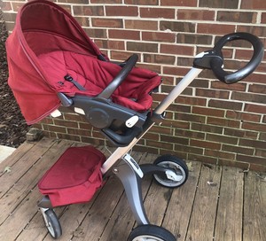 stokke pram red