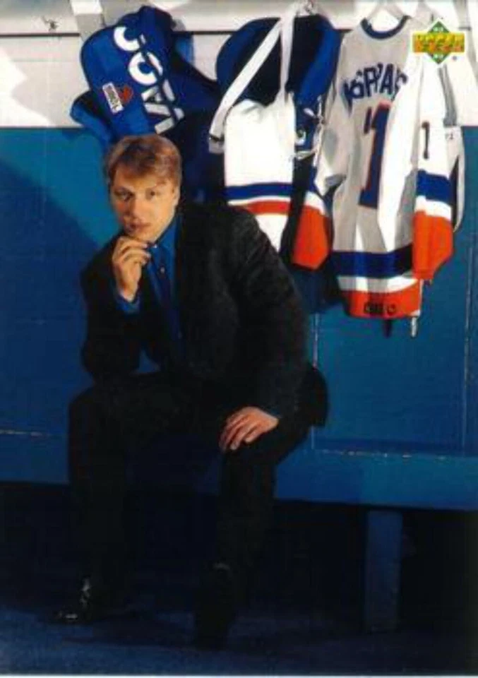 #623 Darius Kasparaitis - New York Islanders - 1992-93 Upper Deck Hockey - Image 1 of 1