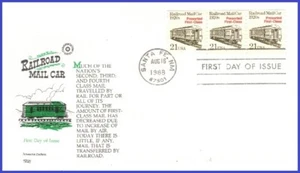 USA3 #2265 Pl #1 U/A ARISTOCRAT FDC PNC3  Mail Car - Picture 1 of 1