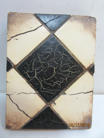 Sid Dickens Memory Tile Block 1997 Series " Checkerboard"   PQ23 Retired Cover