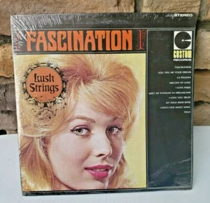 Fascination Lush Strings LP Vinyl Custom Records CS-1012 Original NEW SEALED - Picture 1 of 5