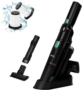 Nicebay Cordless Handheld Vacuum with LED Dispay, Hand Vacuum Powerful Suction - Picture 1 of 9