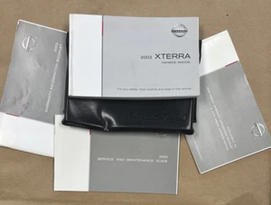 Genuine 2003 NISSAN Xterra Owner's Manual with Carrying Case - Bild 1 von 6