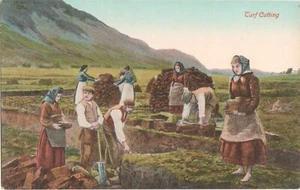 ireland irish life history eire antique postcard social history people - Foto 1 di 1