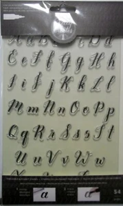 Timbri acrilici trasparenti alfabeto tracciabili Kelly crea artigianato americano nuovi con scatola - Foto 1 di 3