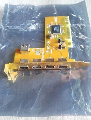 PCI CARD USB 2 TRUST 5 Porte HU-3150, usato - Immagine 1 di 4