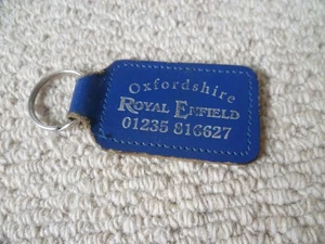 ROYAL ENFIELD OXFORDSHIRE DEALER LEATHER KEY RING - LOOK! - Picture 1 of 1