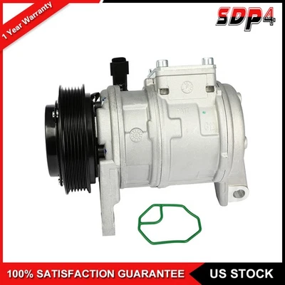 For Dodge Caravan Chrysler Plymouth Voyager 1996-1998 1999 A/C AC Compressor - Image 1 of 4