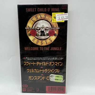 Guns N' Roses ‎– Sweet Child O' Mine Welcome To The Jungle Japan Mini CD 3 -RARE - Image 1 of 4