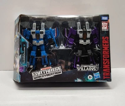 Transformers Earthrise Exclusive Seekers 2Pk Skywarp, Thundercracker NEW/Sealed - Image 1 of 4