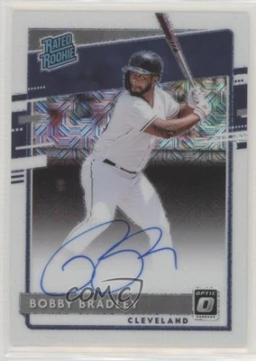 2020 Panini Donruss Optic White Mojo Prizm /99 Bobby Bradley #RRS-BO Auto RC - Image 1 of 2