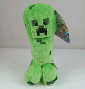 NWT Mojang Minecraft Creeper Plush Green 7” Stuffed Plush Toy Green 2014 NEW - Picture 1 of 9