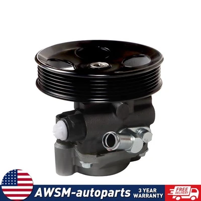For 03-2009 Toyota 4runner Lexus GX470 V8 4.7L Power Steering Pump W/ Pulley Foto 1 de 4