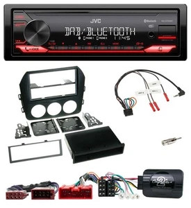 JVC DAB Lenkrad Bluetooth USB Autoradio für Mazda MX 5 NC 2009-2015 aktiv - Bild 1 von 9
