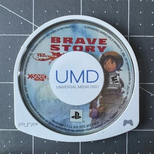 Brave Story: New Traveler (Sony PSP, 2007) Disco Suelto Juego Solo PROBADO EE. UU. Copia - Imagen 1 de 5