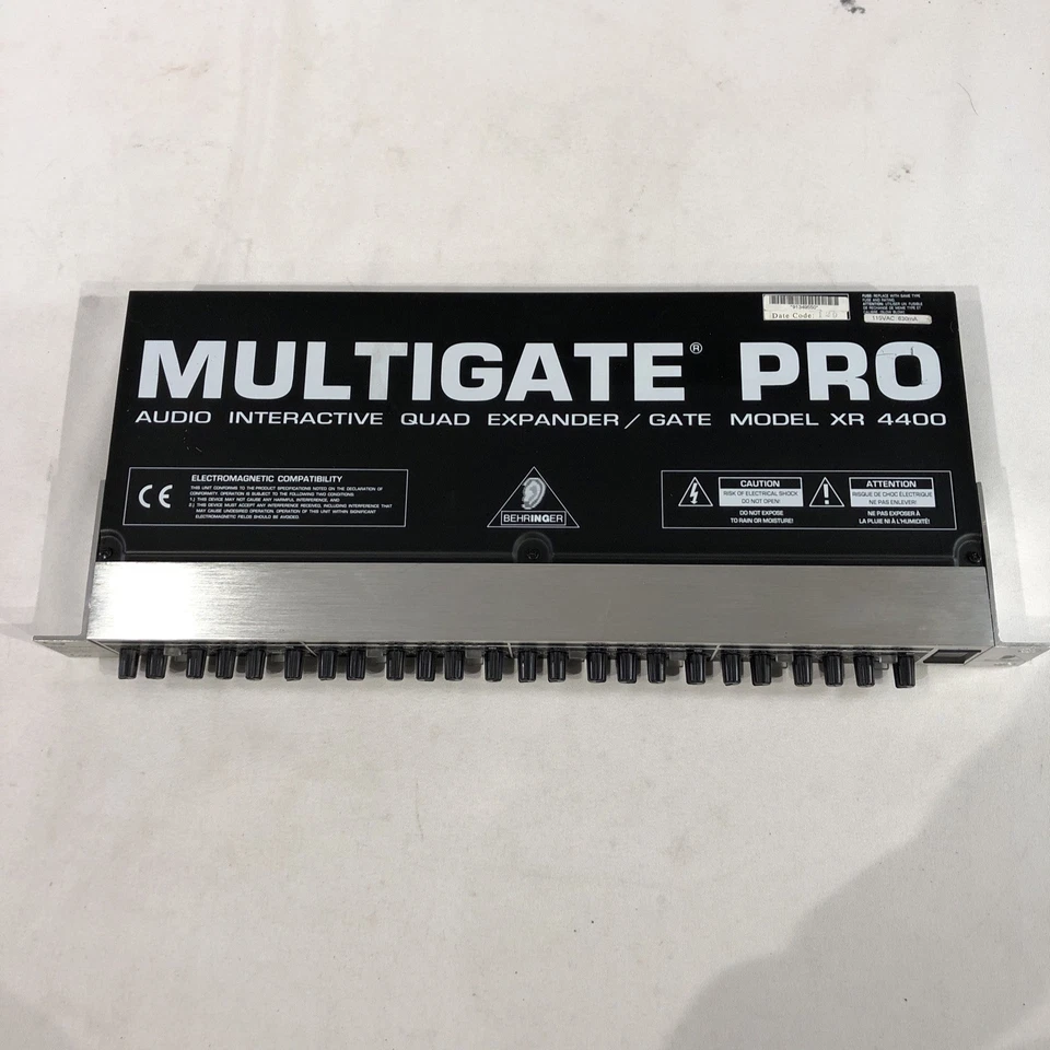 Behringer MultiGate Pro XR4400 4 Channel Expander/Gate - Used - Image 1 of 4