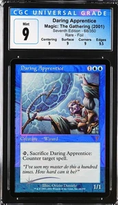 DARING APPRENTICE 7th Edition Foil Rare CGC 9 Q+ MTG [Nostalgium] - Picture 1 of 2