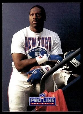 1991 Pro Line Portraits Ottis Anderson New York Giants #116 - Image 1 of 2