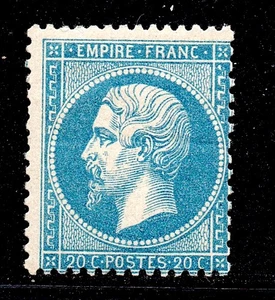 💎 BRIEFMARKE NAPOLEON NR22 NEU LUXUS *** POSTFRISCH / Bewertung 600 E / SIGNIERT / TOP 💎 - Bild 1 von 2