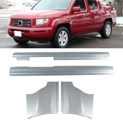 Rocker Panel L+R Lower Repair Kit Fit For 06-14 Honda Ridgeline 4 DR 4Pc Kit New - Image 1 of 4