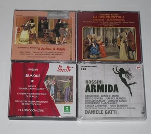 LIKE NEW:ROSSINI COLLECTION - 4 FAT BOX CD SETS COMPLETE WITH INSERTS - FREE P&P - Picture 1 of 4