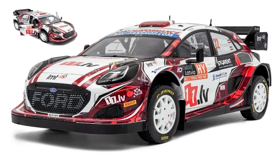 Solido FORD PUMA HYBRID N.22 RALLY1 LATVIA 2024 M.SESKS-R.FRANCIS 1:18 - Immagine 1 di 1