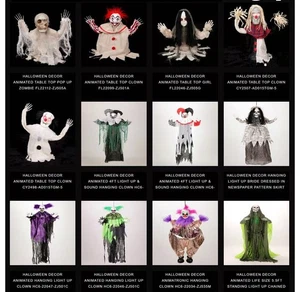 New Handmade Halloween Ghost Decorations Indoor/Outdoor (WHOLE SALE PURCHASE) - Picture 1 of 8