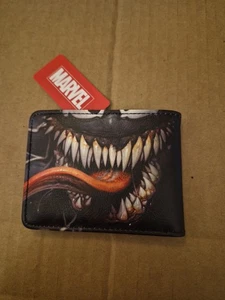 Marvel's Venom Logo Print Bi-Fold Wallet - Picture 1 of 1