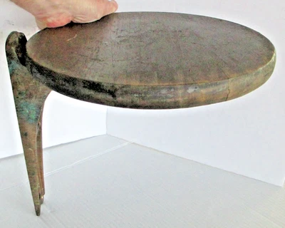 RARO Asiento de Barco PERKO Bronce Madera Plegable Taburete Montaje en Pared Cabina Telefónica C35 Foto 1 de 4
