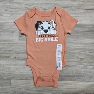Body Jumping Beans Disney 101 Dalmati Arancione Ragazzo 6 Mesi - Foto 1 di 4