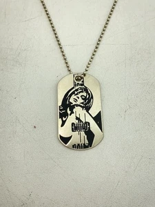 HYSTERIC GLAMOUR Dock Tag Necklace Ball Chain SLV Top Men - Picture 1 of 4