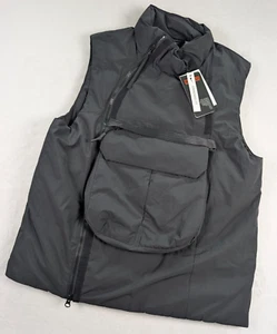 Nike Sportswear Tech Pack Synthetic Fill Cargo Full Zip Vest Men Small Black NWT - Picture 1 of 13