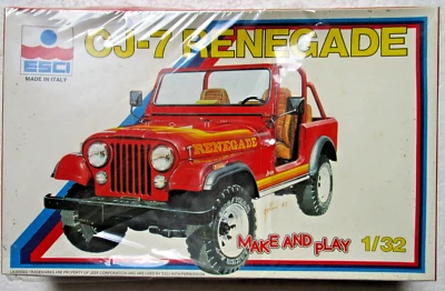 Bausatz Jeep CJ 7 Renegade von Esci 801  im Maßstab 1/32 - Bild 1 von 2