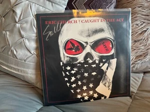 AUTOGRAPHED VINYL - ERIC CURCH "Caught In The Act" - Brand New Signed Record - Picture 1 of 2