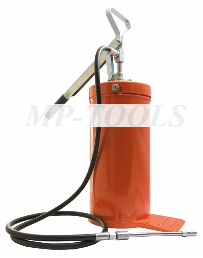 POMPA BARILE PER GRASSO 8KG INGRASSATORE COMPLETA DI TUBO TESTINA RUBINETTO - Immagine 1 di 1