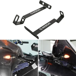 NICECNC Rücklicht Blinker Halterung Für YAMAHA YFZ450R 2009 2010-2024 Schwarz - Picture 1 of 9