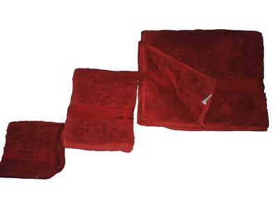 JUEGO DE TOALLAS Y PAÑOS DE BAÑO Y MANO SPRINGMAID SUPIMA RUST (3P) Foto 1 de 3