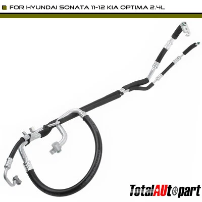 A/C Suction & Liquid Line for Hyundai Sonata Kia Optima 2011-2013 L4 2.4L Hybrid - Image 1 of 4
