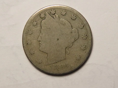 1884 Liberty Nickel Cover
