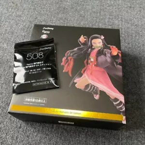 w/Bonus Demon Slayer NEZUKO KAMADO Figma 508 DX Edition Action Figure F/S New JP - Picture 1 of 6