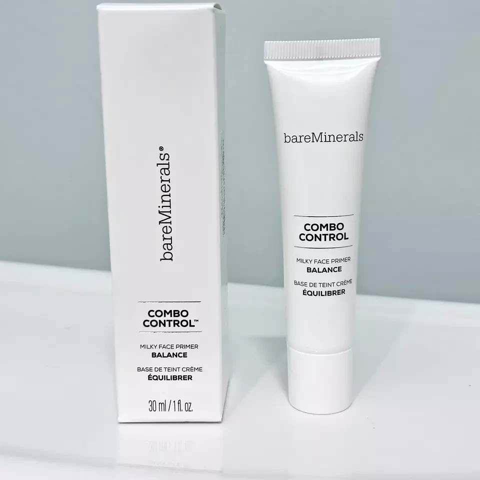 New BareMinerals Combo Control Milky Face Balance Primer Full size 1 oz/ 30 ml - Image 1 of 4